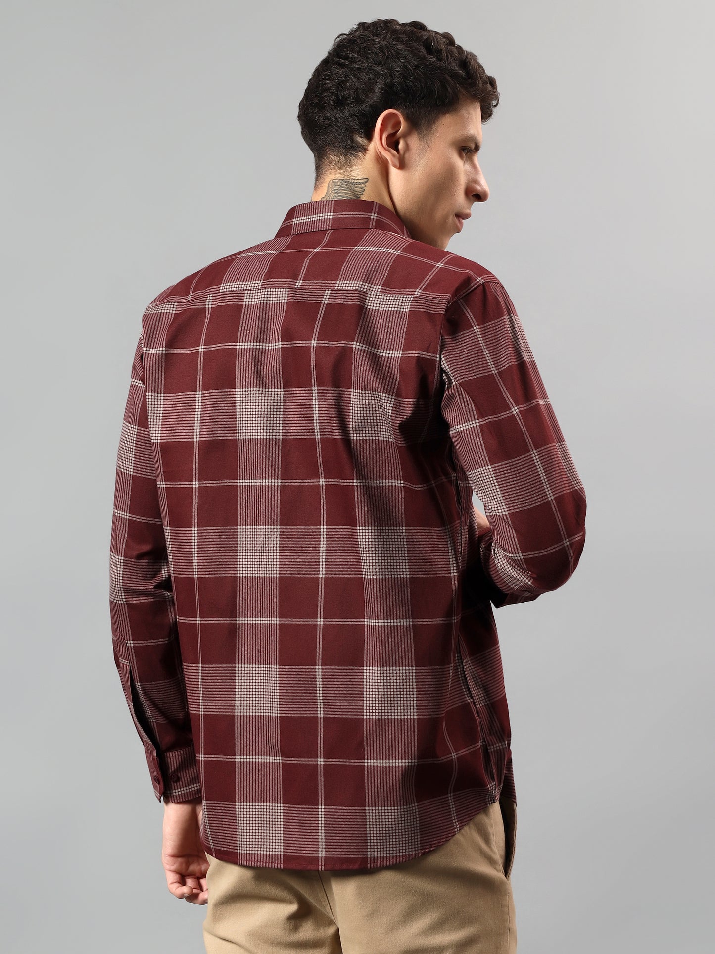 Lomofy Premium Checked Shirt