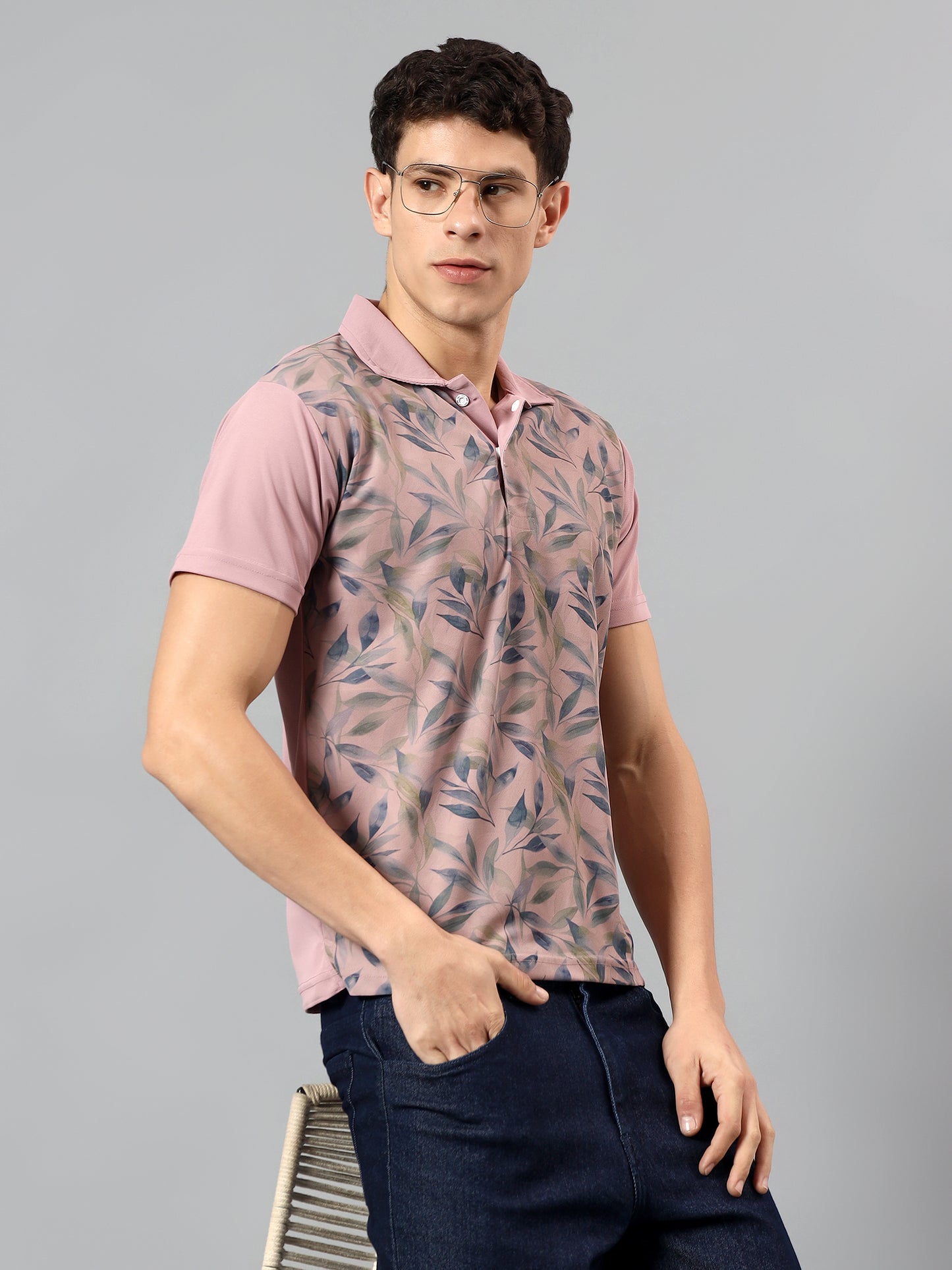 Lomofy Premium Cotton Designer Polo T-Shirt For Men's