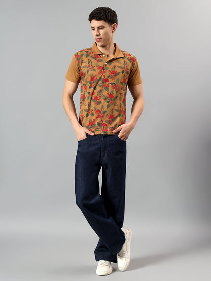 Lomofy Premium Cotton Designer Polo T-Shirt For Men's