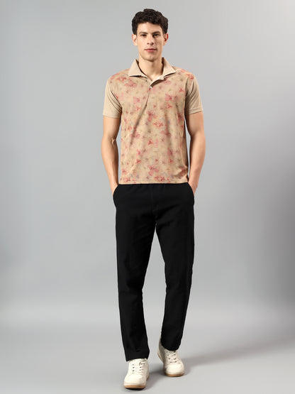 Lomofy Premium Cotton Designer Polo T-Shirt For Men's