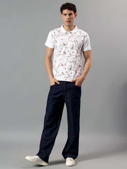 Lomofy Premium Cotton Designer Polo T-Shirt For Men's