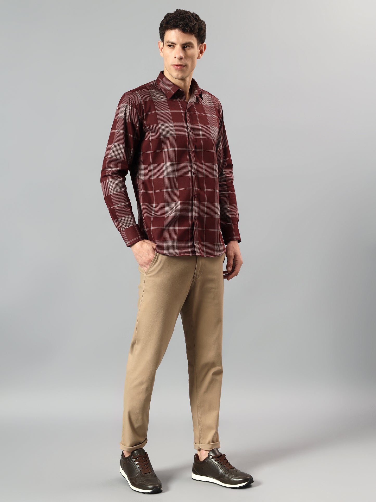 Lomofy Premium Checked Shirt
