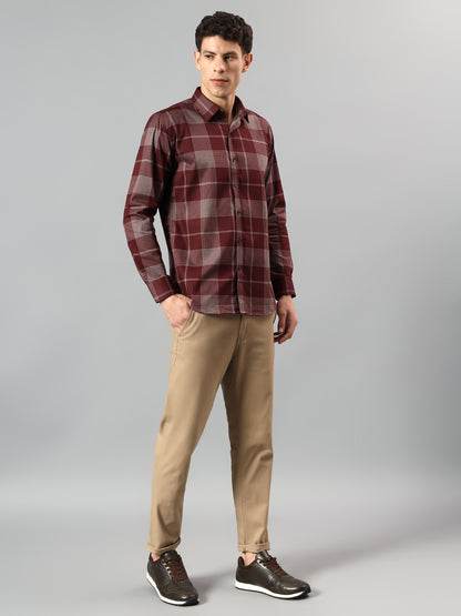 Lomofy Premium Checked Shirt