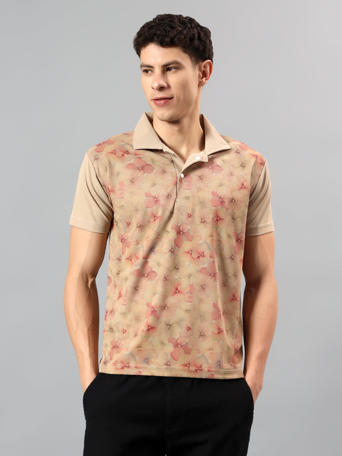 Lomofy Premium Cotton Designer Polo T-Shirt For Men's