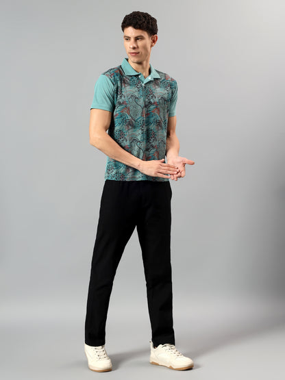 Lomofy Premium Cotton Designer Polo T-Shirt For Men's