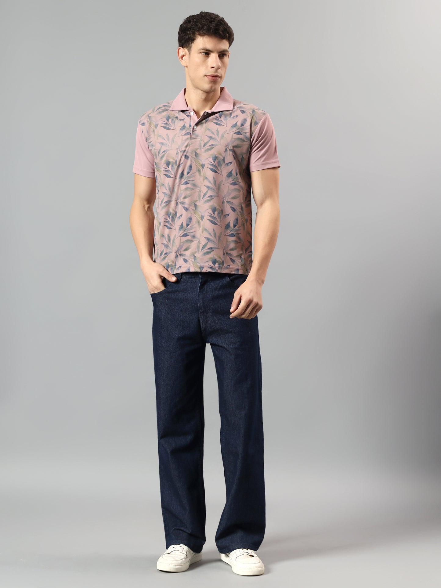 Lomofy Premium Cotton Designer Polo T-Shirt For Men's