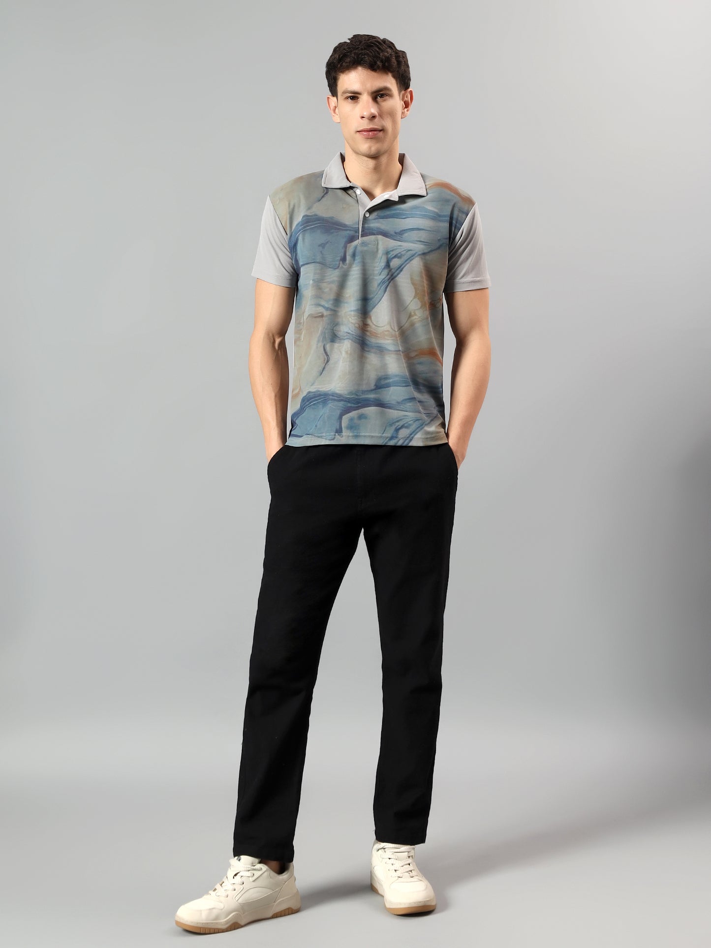 Lomofy Premium Cotton Designer Polo T-Shirt For Men's