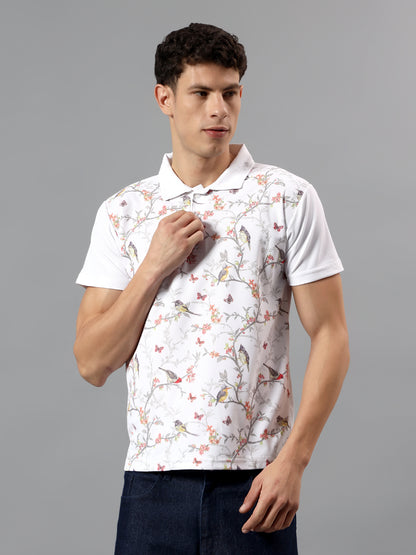 Lomofy Premium Cotton Designer Polo T-Shirt For Men's