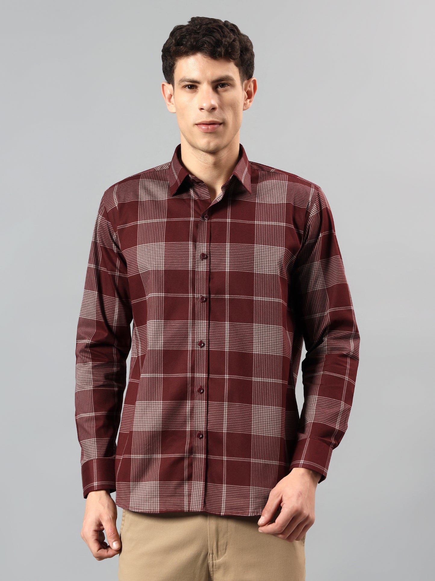 Lomofy Premium Checked Shirt