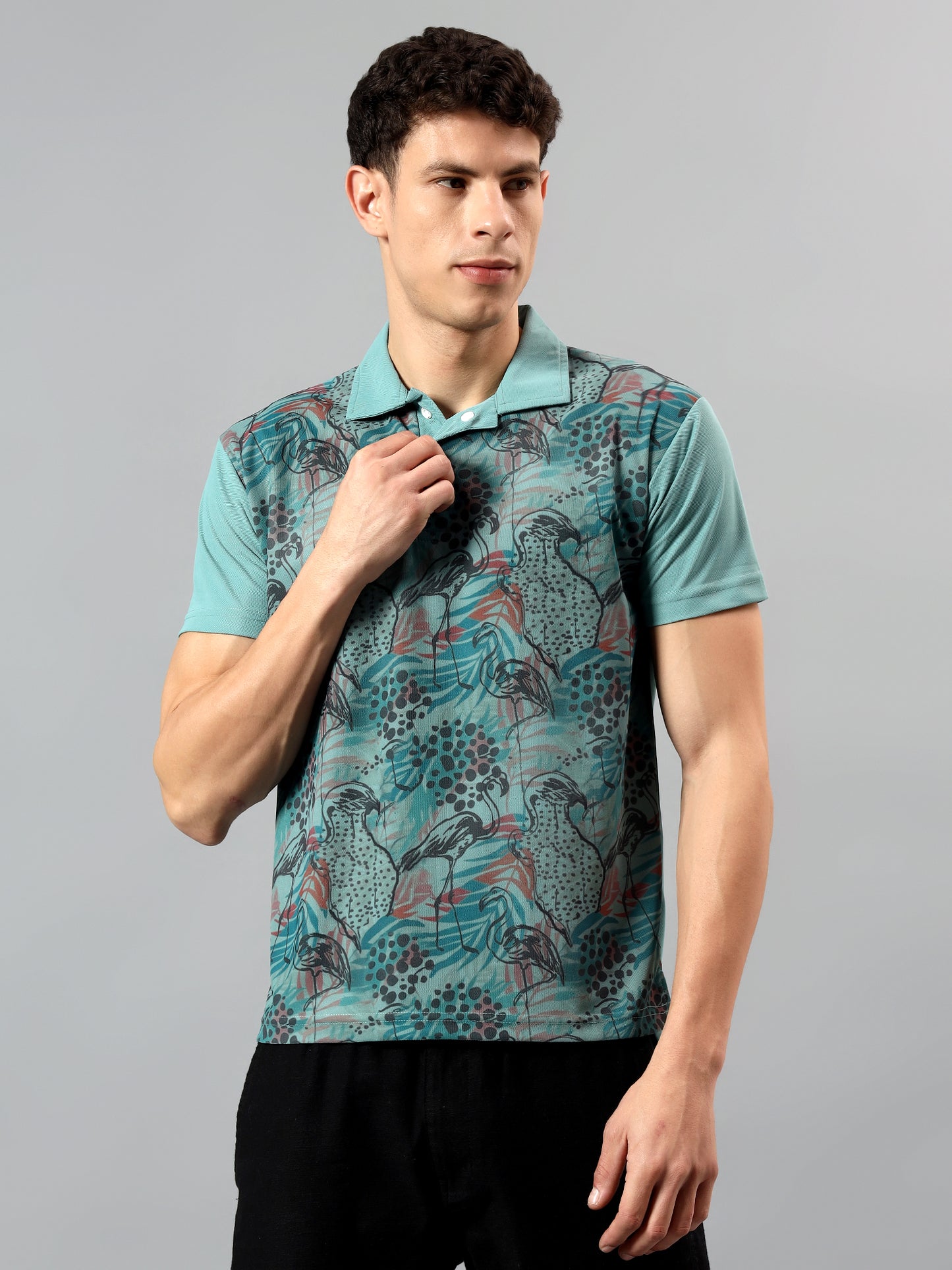 Lomofy Premium Cotton Designer Polo T-Shirt For Men's
