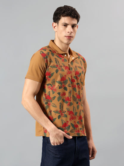 Lomofy Premium Cotton Designer Polo T-Shirt For Men's