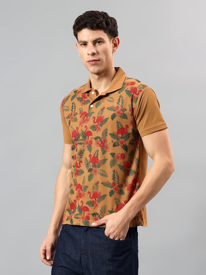 Lomofy Premium Cotton Designer Polo T-Shirt For Men's