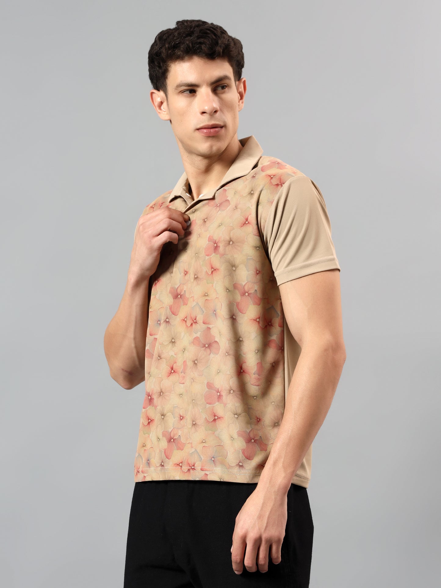 Lomofy Premium Cotton Designer Polo T-Shirt For Men's