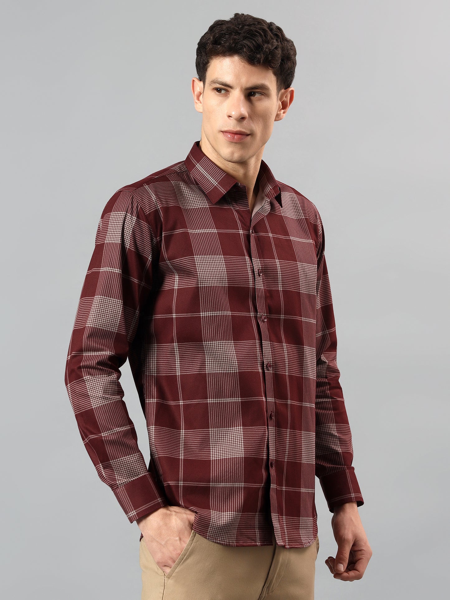 Lomofy Premium Checked Shirt