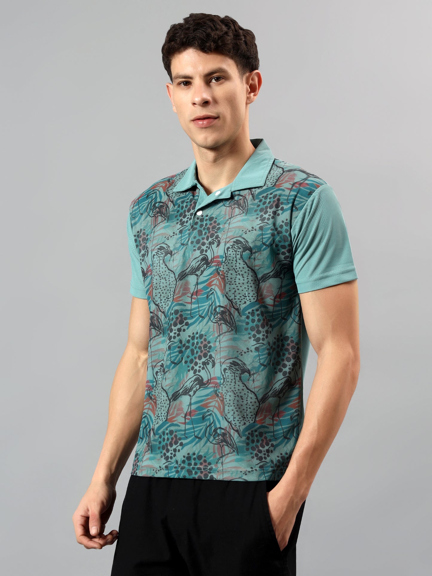 Lomofy Premium Cotton Designer Polo T-Shirt For Men's