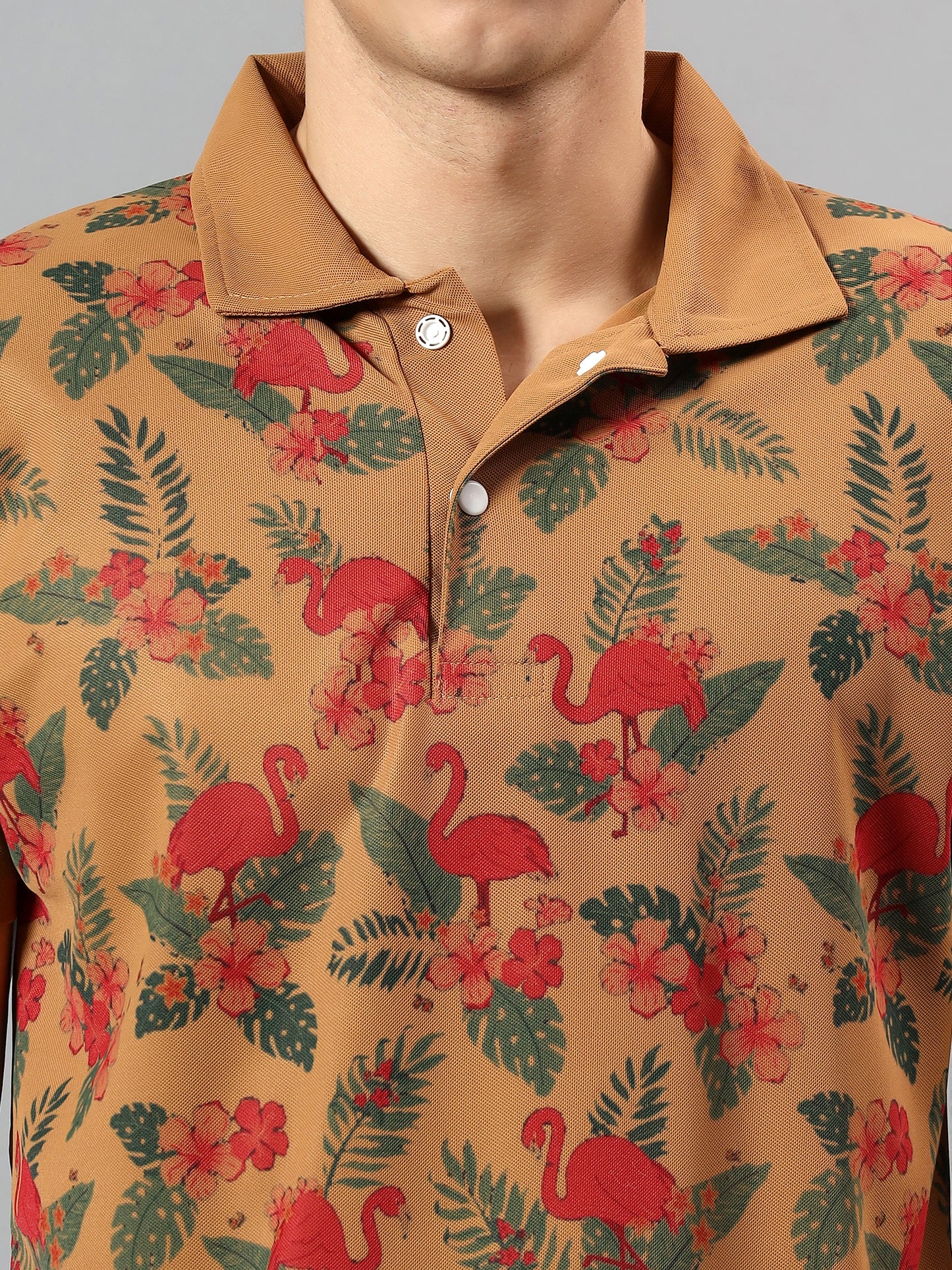 Lomofy Premium Cotton Designer Polo T-Shirt For Men's
