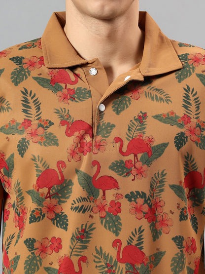 Lomofy Premium Cotton Designer Polo T-Shirt For Men's
