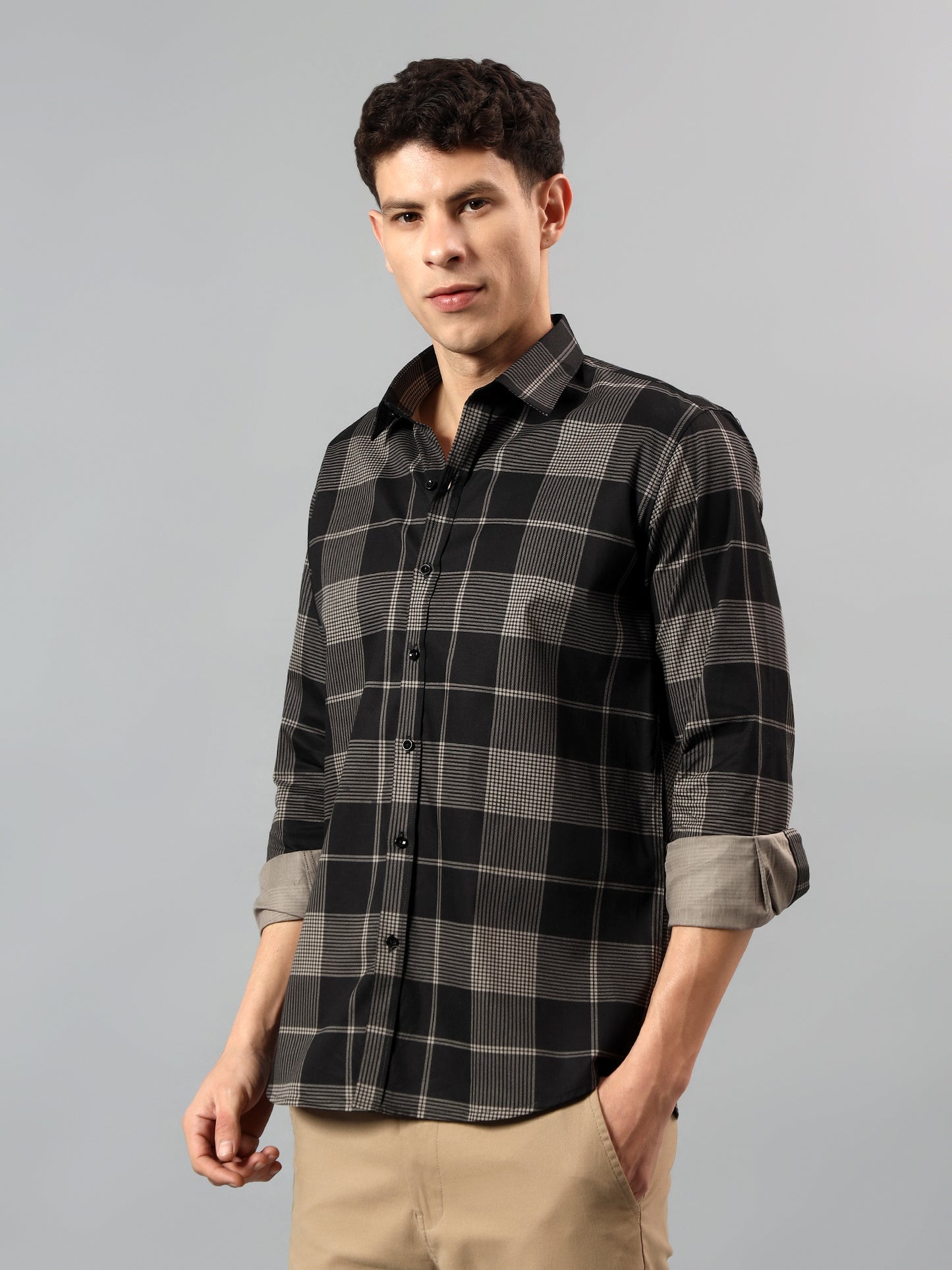 Lomofy Premium Checked Shirt