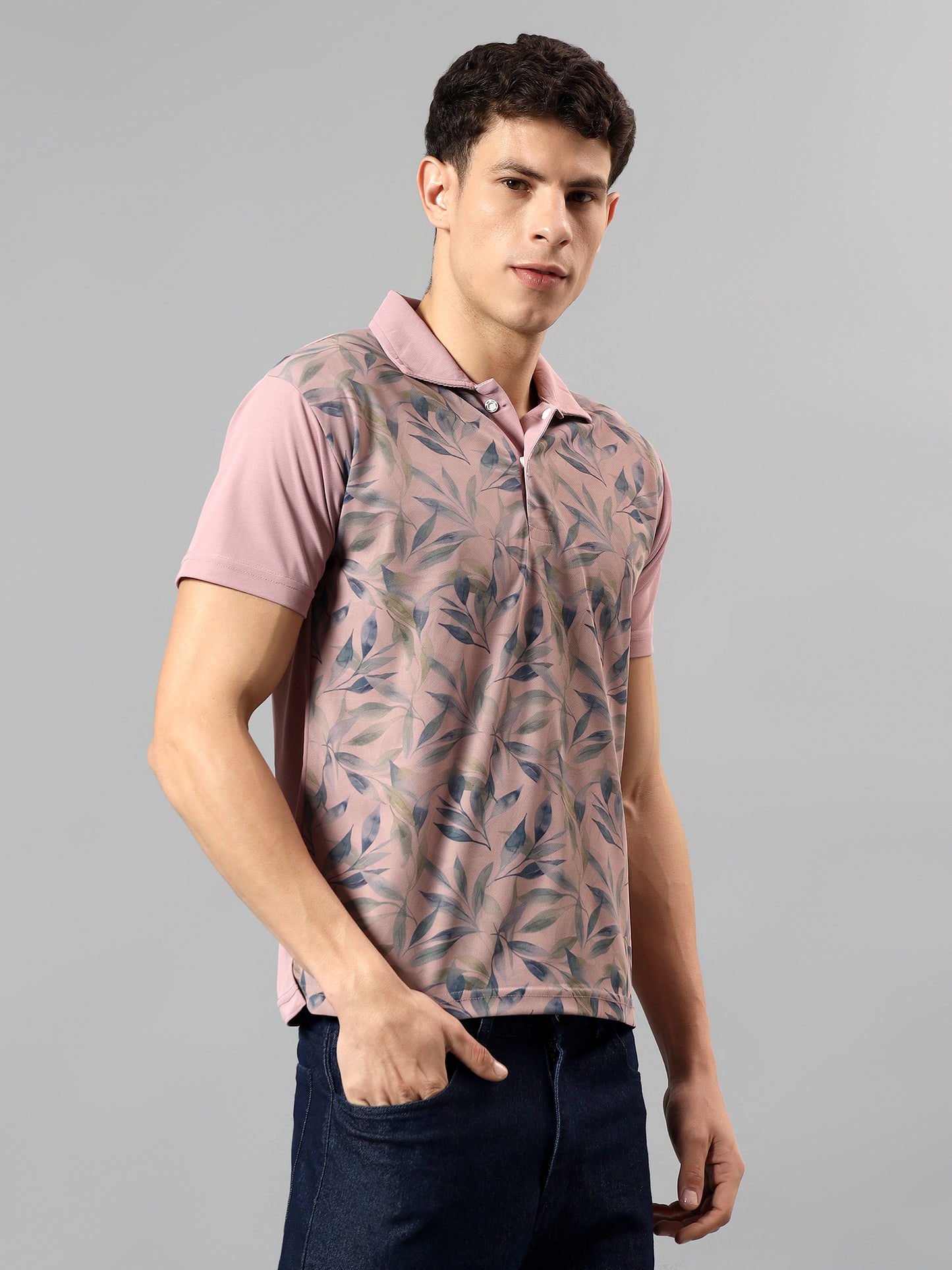 Lomofy Premium Cotton Designer Polo T-Shirt For Men's