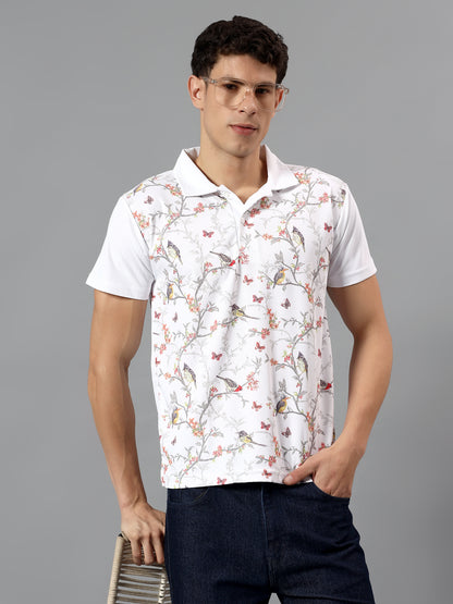 Lomofy Premium Cotton Designer Polo T-Shirt For Men's