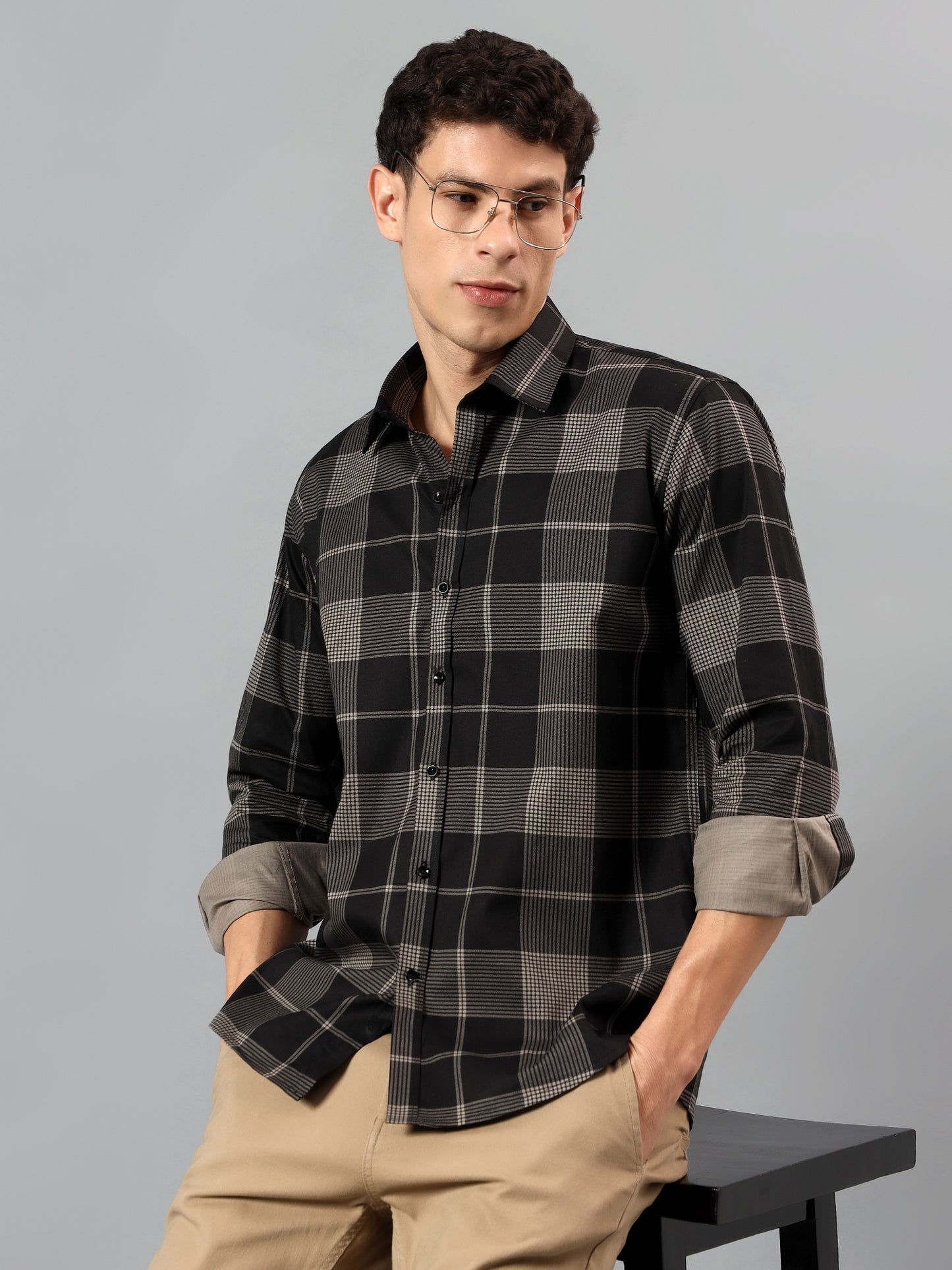 Lomofy Premium Checked Shirt