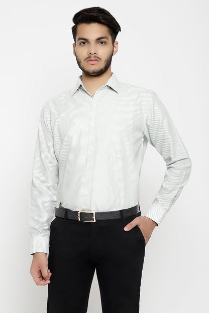 Lomofy Premium Cotton Formal Lining Shirts For Men's