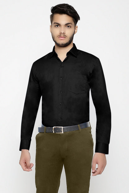 Lomofy Premium Cotton Formal Shirts For Men's