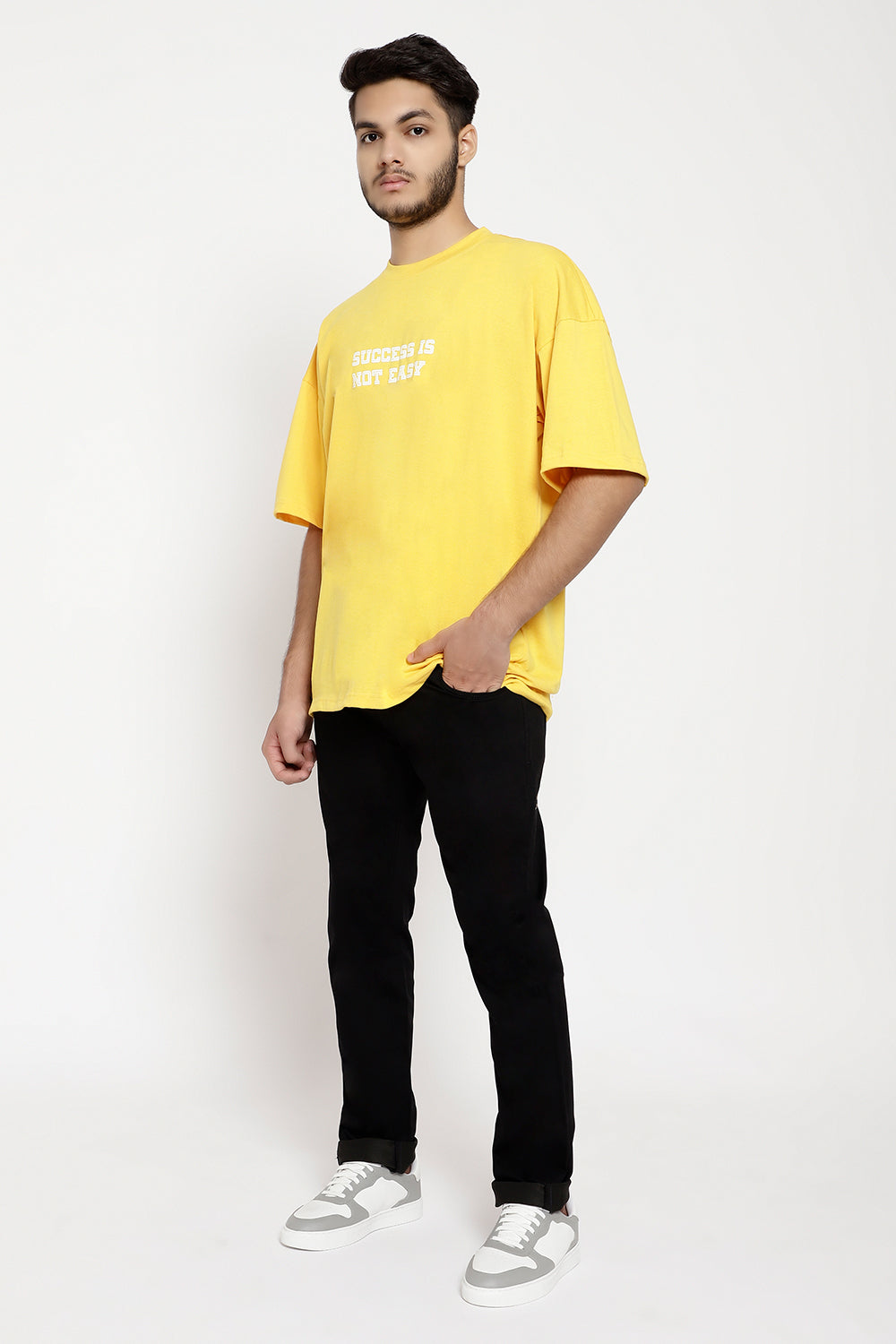 Lomofy Premium Cotton Over Size T-Shirts