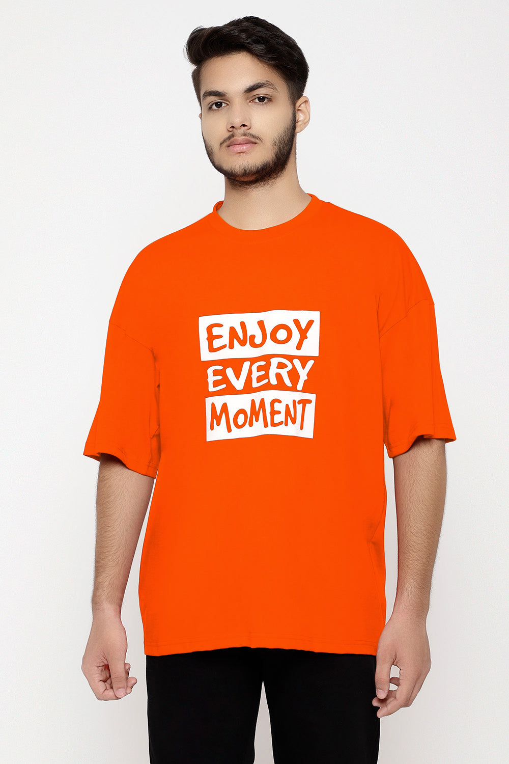 Lomofy Premium Cotton Over Size T-Shirts