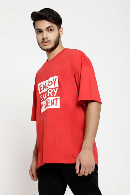 Lomofy Premium Cotton Over Size T-Shirts