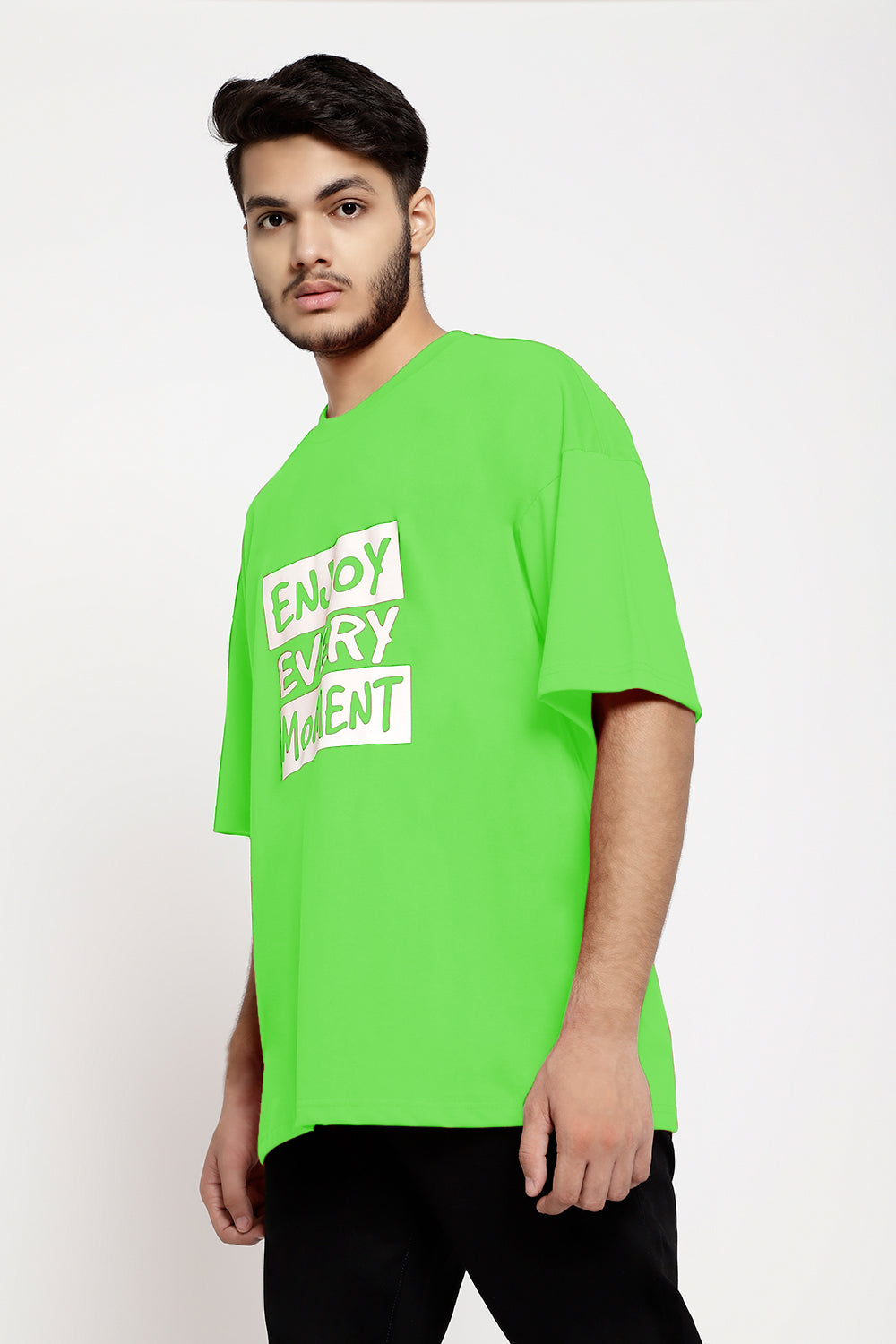 Lomofy Premium Cotton Over Size T-Shirts