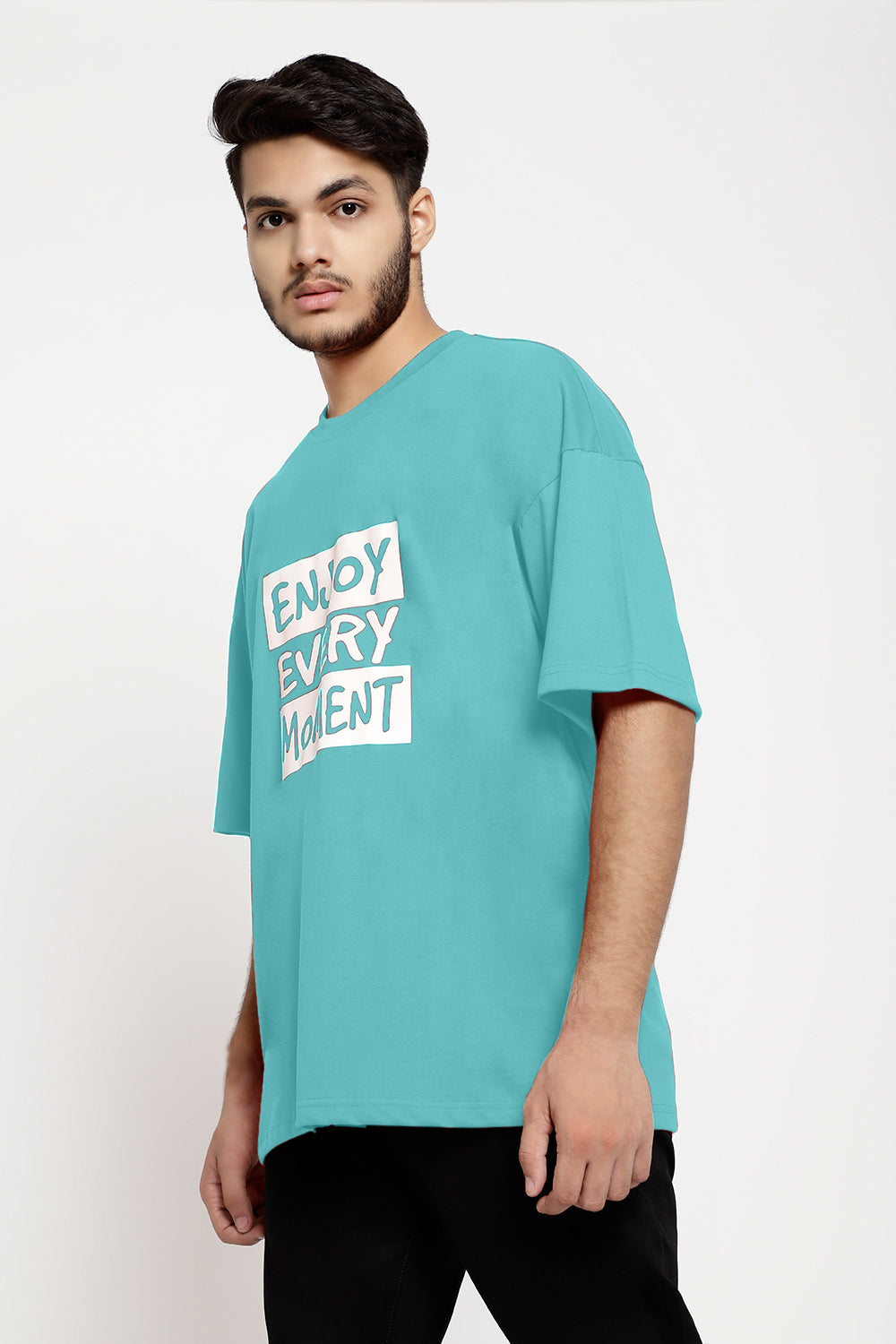 Lomofy Premium Cotton Over Size T-Shirts