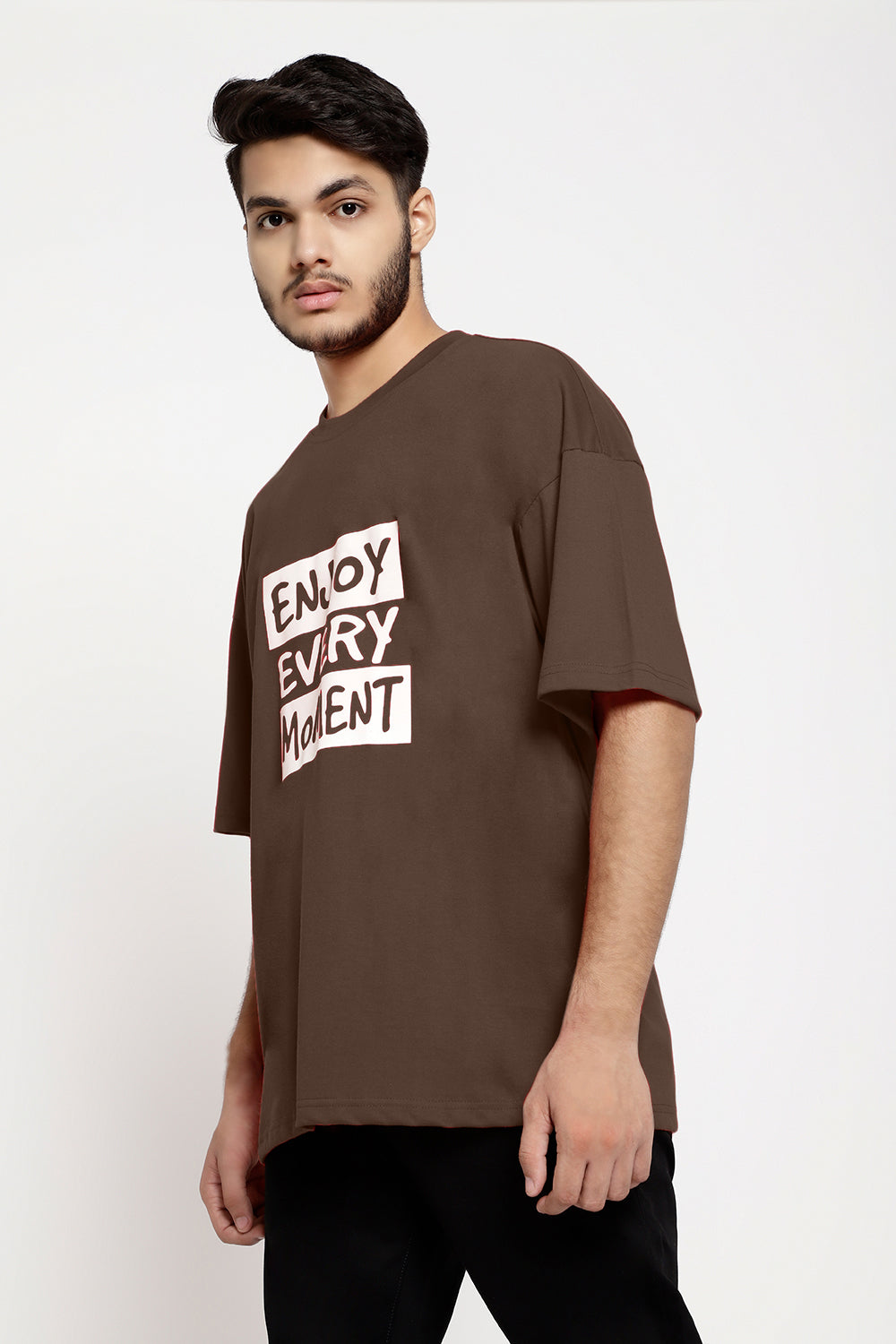 Lomofy Premium Cotton Over Size T-Shirts