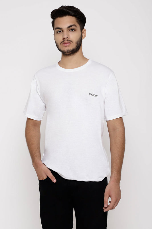 Lomofy Premium Cotton Round Neck T-Shirts