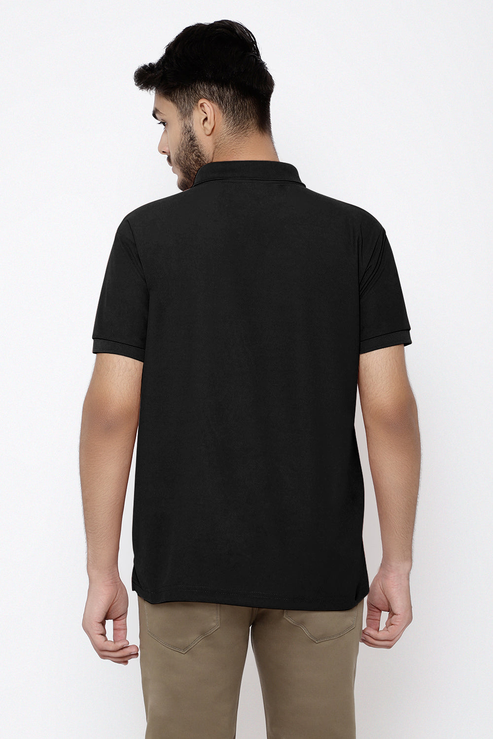 Lomofy Premium Cotton Collar T-Shirts For Men's