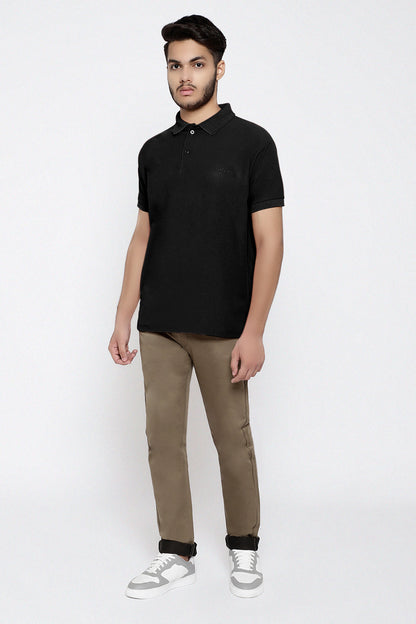 Lomofy Premium Cotton Collar T-Shirts For Men's