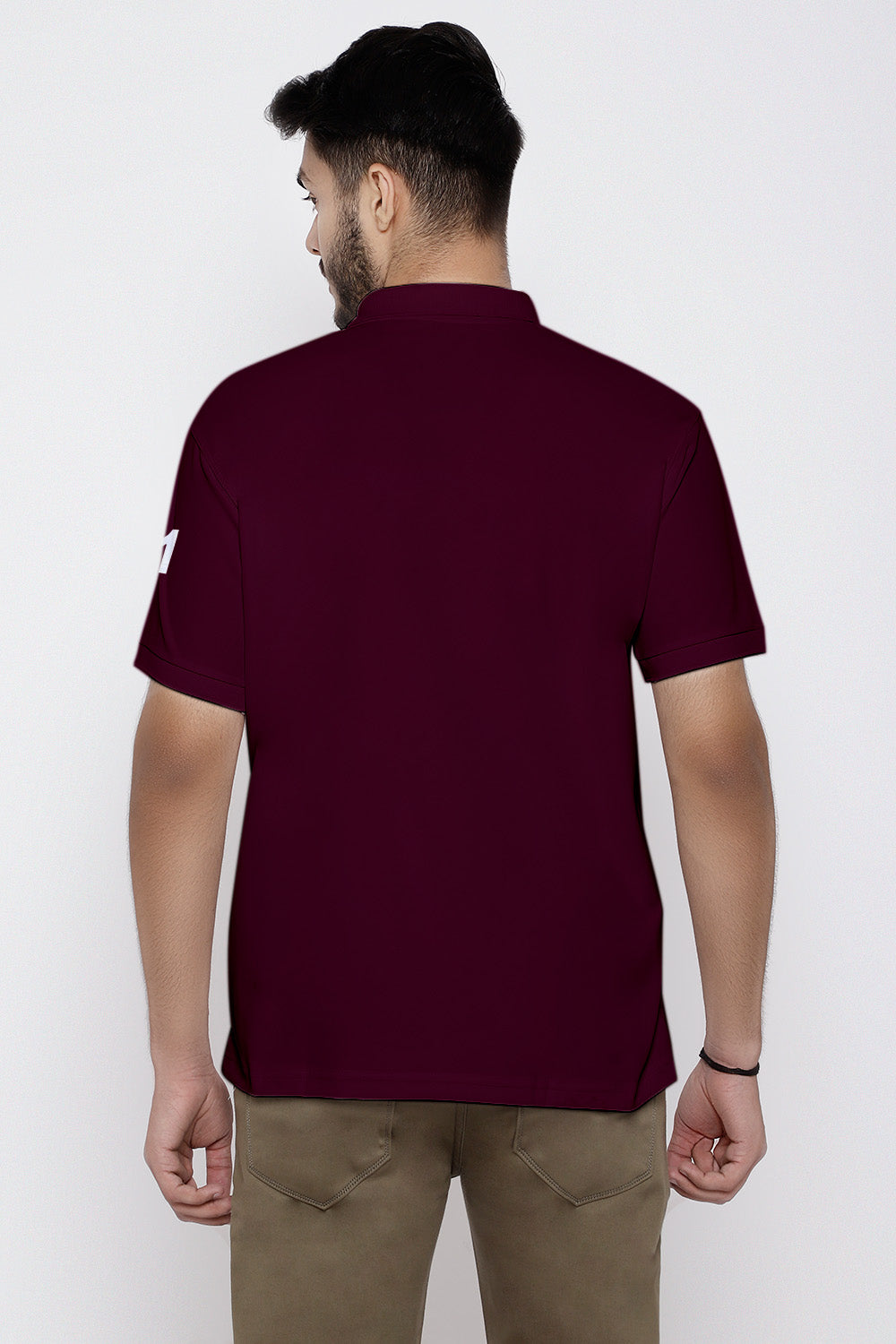 Lomofy Premium Cotton #1 Polo T-Shirt For Men's