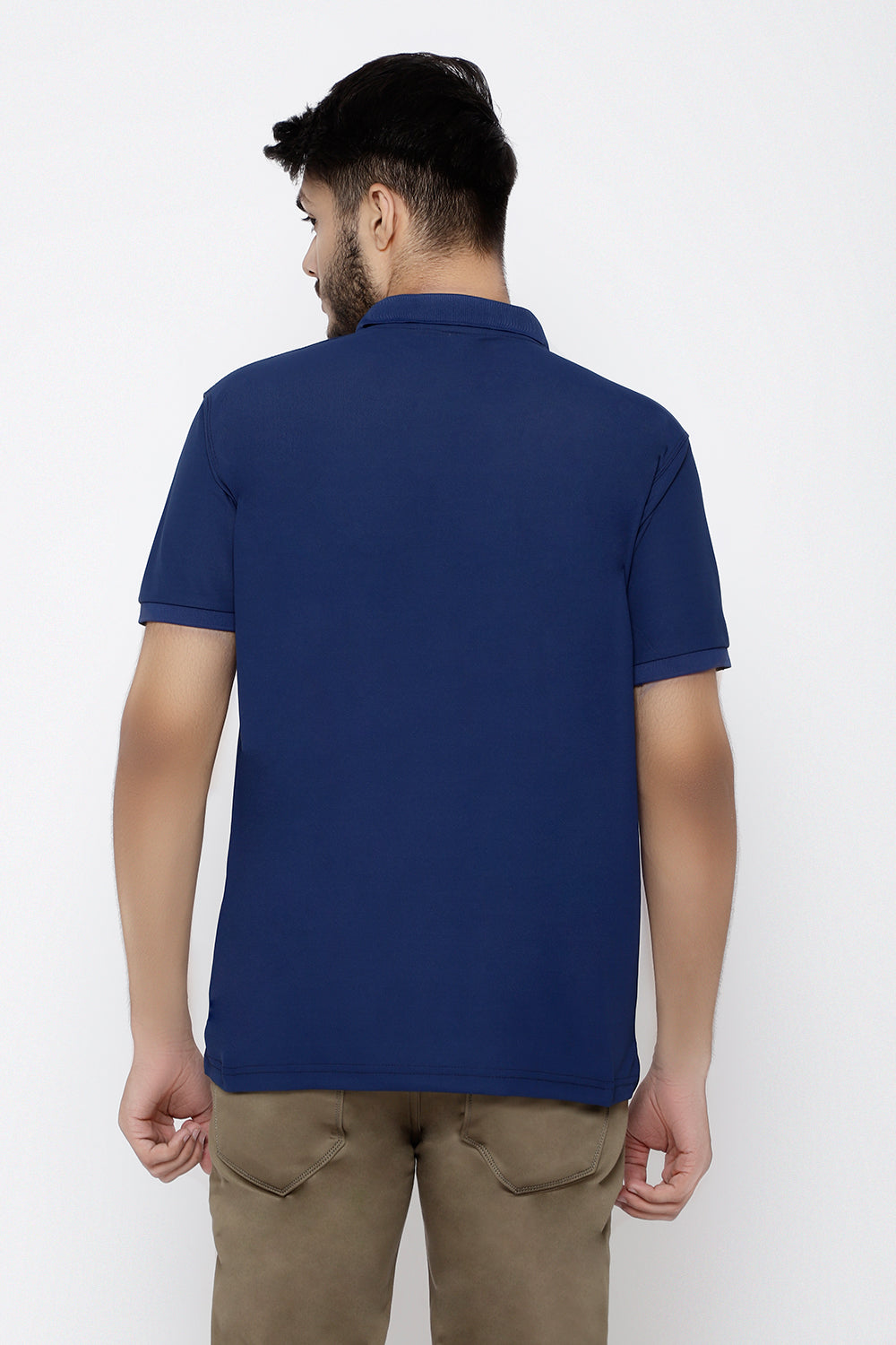 Lomofy Premium Cotton Collar T-Shirts For Men's