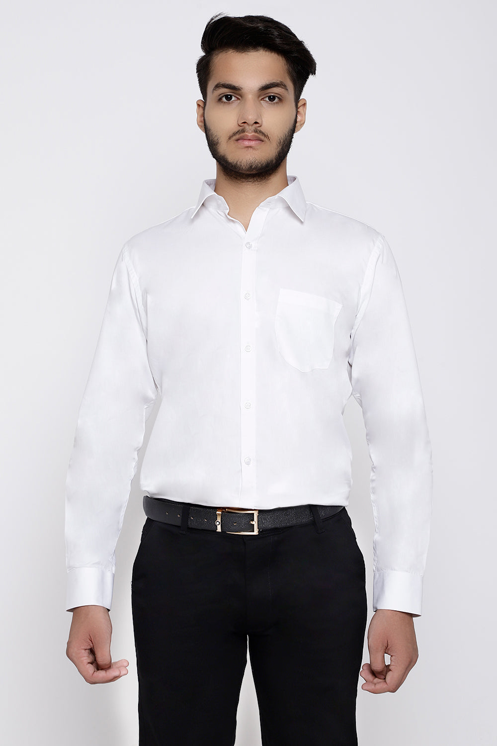 Lomofy Premium Cotton Formal Shirts For Men's