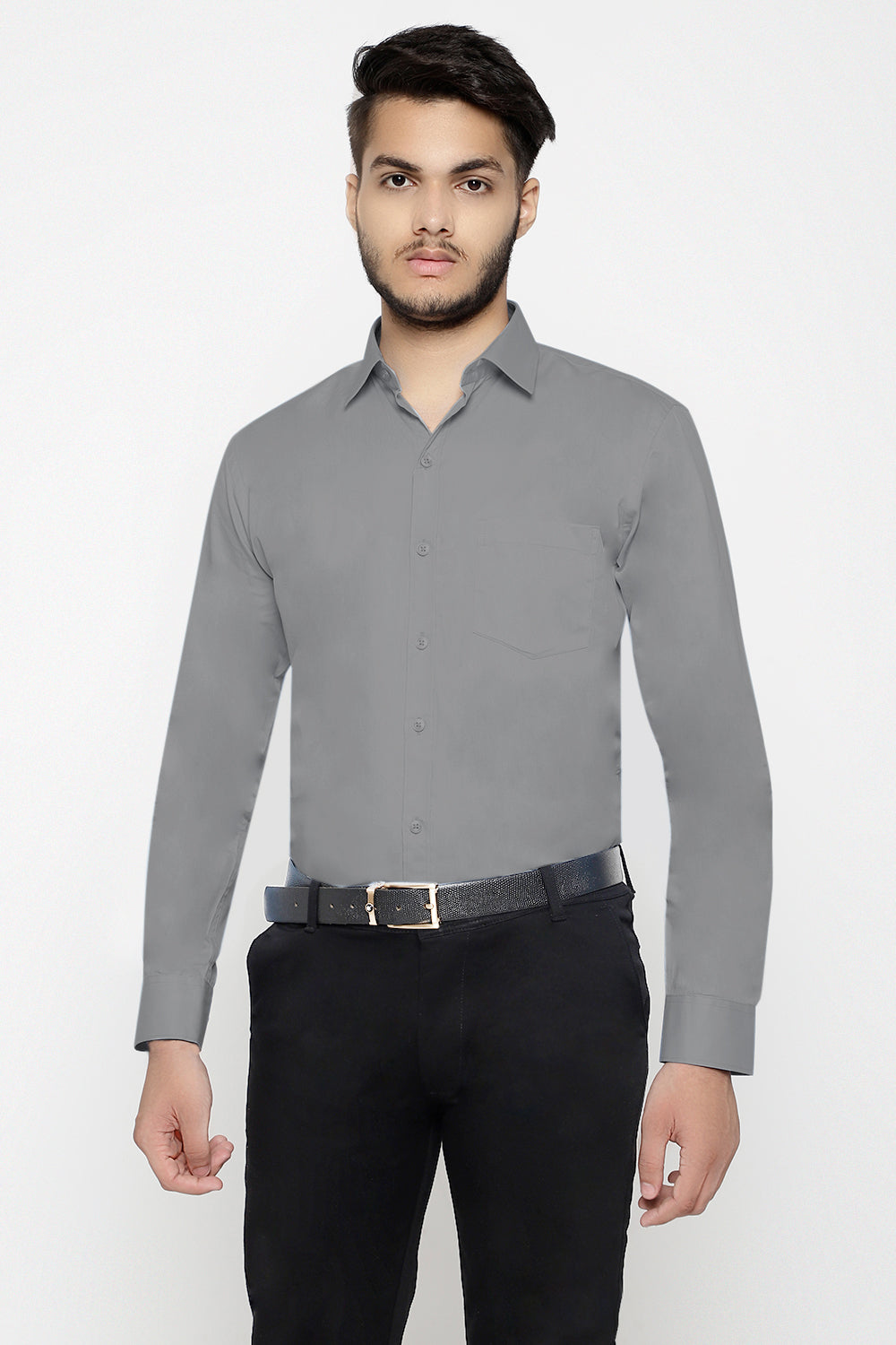 Lomofy Premium Cotton Formal Shirts For Men's