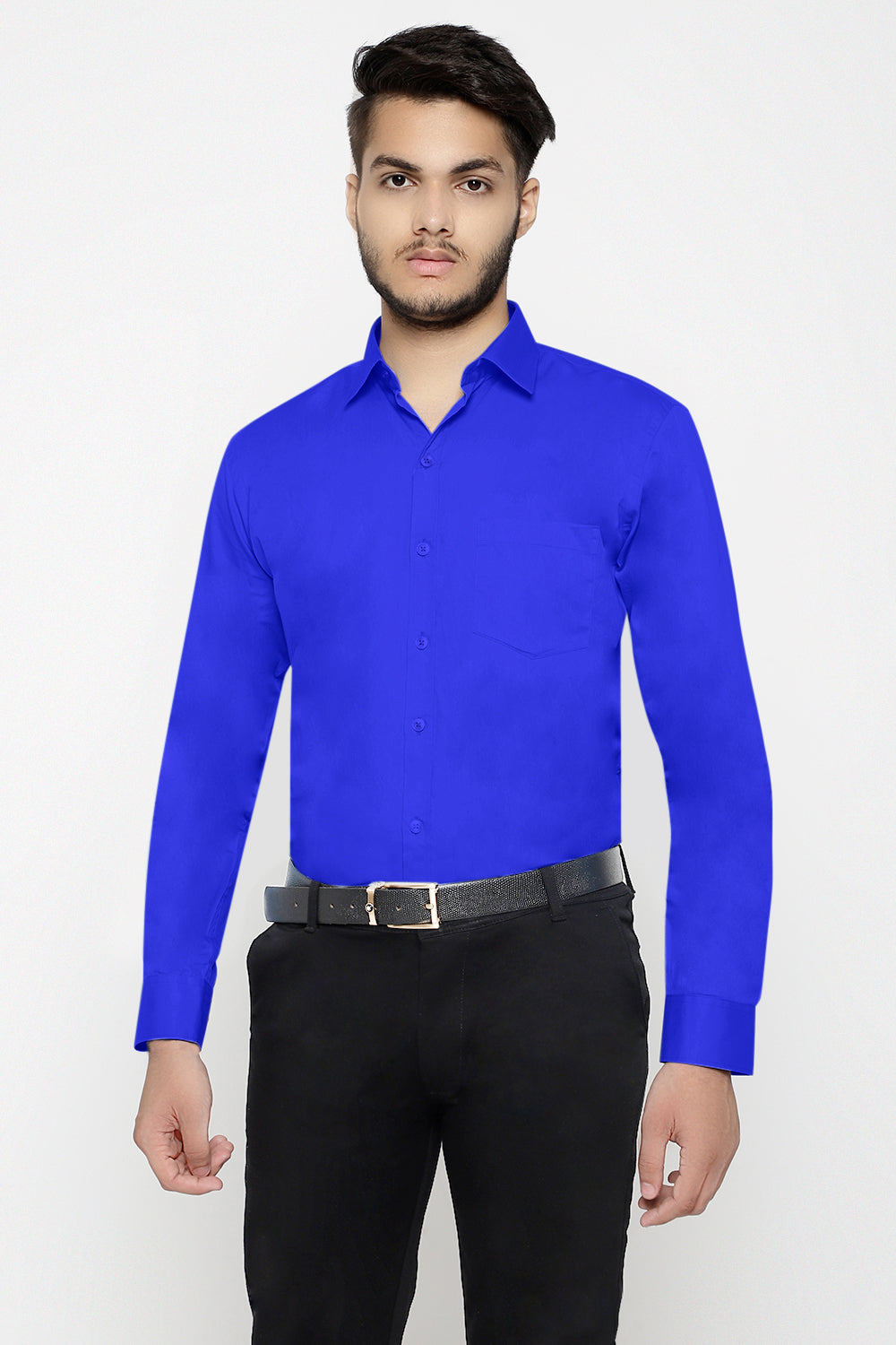 Lomofy Premium Cotton Formal Shirts For Men's