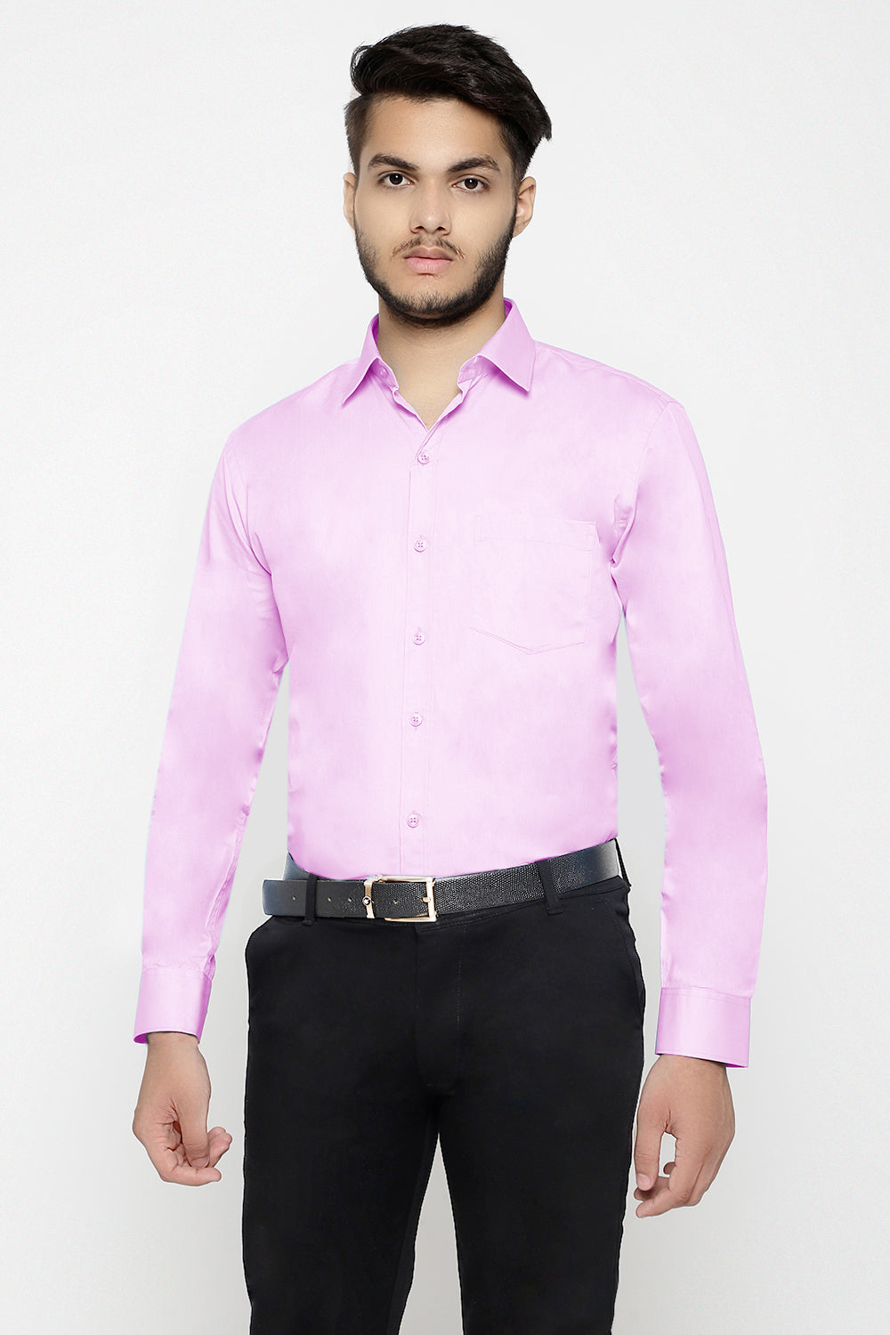 Lomofy Premium Cotton Formal Shirts For Men's