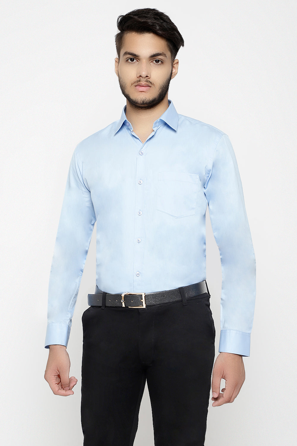 Lomofy Premium Cotton Formal Shirts For Men's