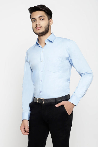 Lomofy Premium Cotton Formal Shirts For Men's