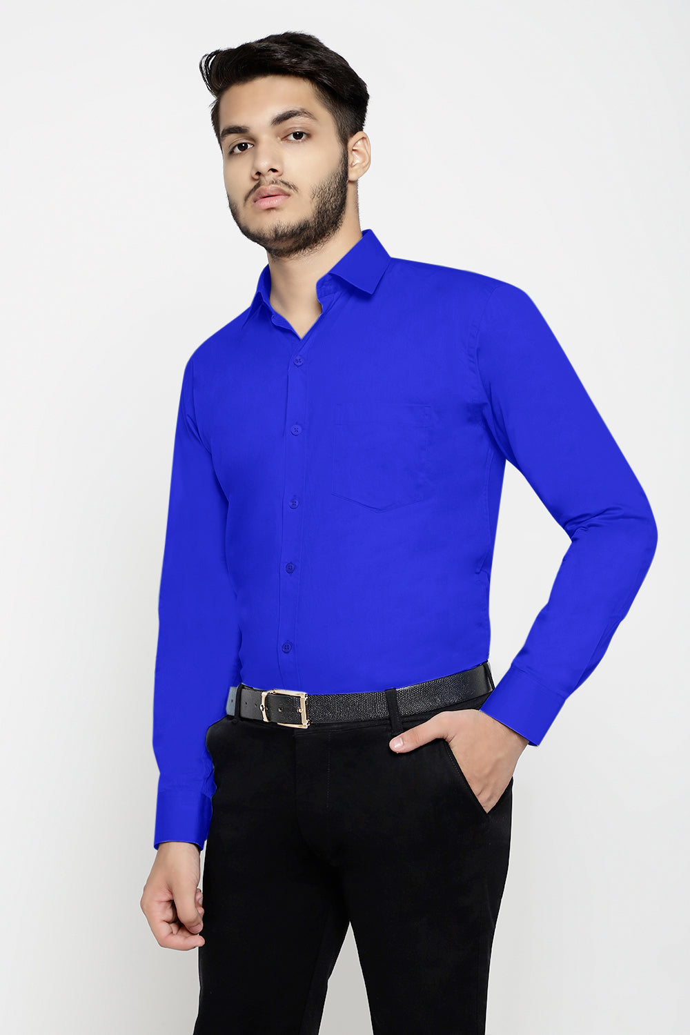 Lomofy Premium Cotton Formal Shirts For Men's