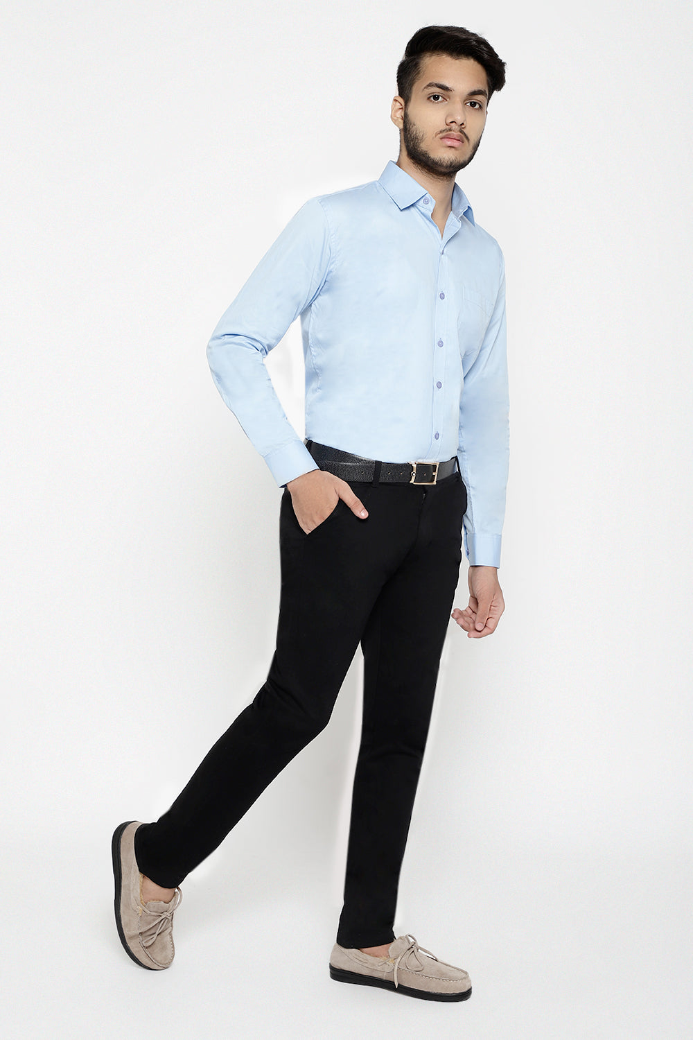 Lomofy Premium Cotton Formal Shirts For Men's