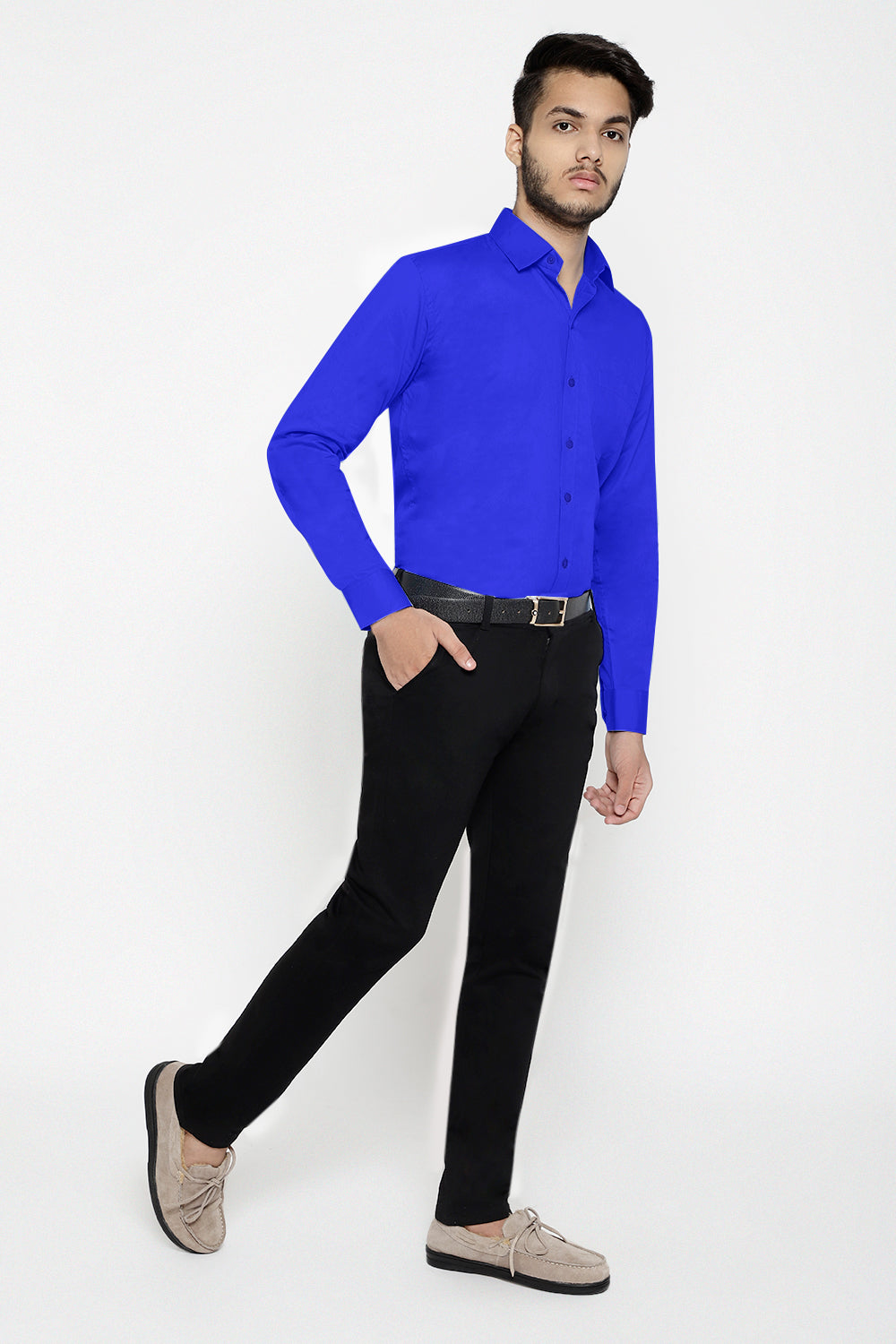 Lomofy Premium Cotton Formal Shirts For Men's