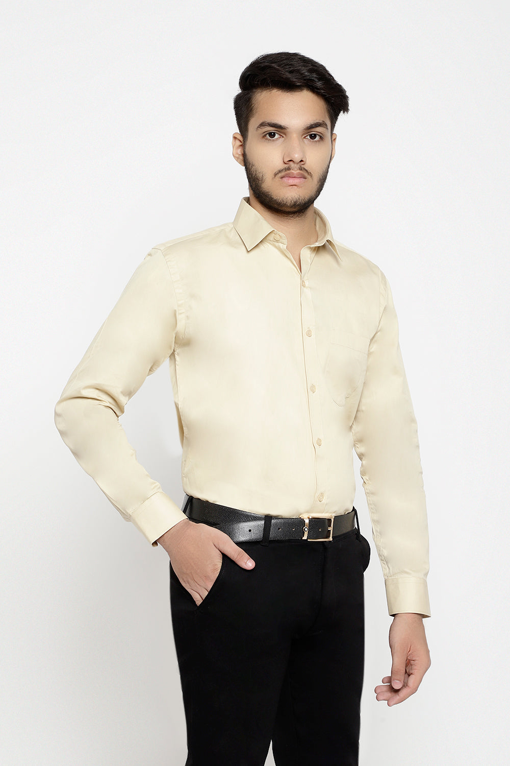 Lomofy Premium Cotton Formal Shirts For Men's